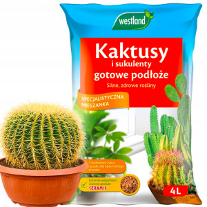 Westland - seramis - podłoże, ziemia pod kaktusy i sukulenty - 4l
