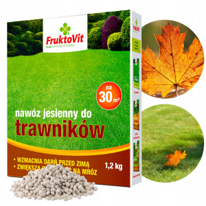 Fruktovit - jesienny nawóz do trawy trawnika zwiększa odporność na mróz 1,2kg