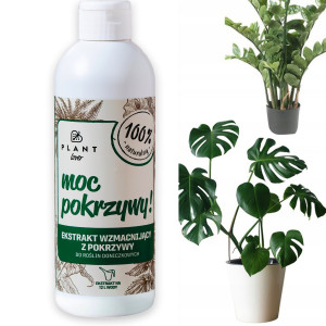 Plant lover - moc pokrzywy! nawóz z pokrzywy w butelce - 300ml