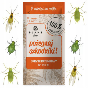 Plant lover - pożegnaj szkodniki! oprysk w saszetce na mszyce, wciornastki itp - 15ml