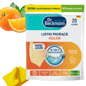 Dr. beckmann - listki do koloru orange -20 szt