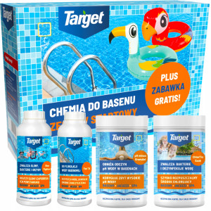 Target - zestaw startowy 4w1 do basenu + zabawka