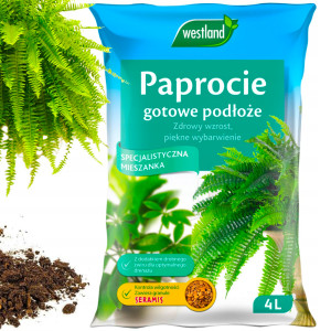 Westland - seramis - podłoże, ziemia pod paprocie - 4l