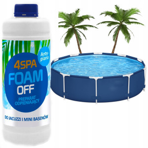 Gamix 4spa  preparat odpieniający jacuzzi basen 1l