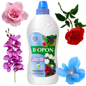 Biopon - nawóz do roślin ozdobnych na okres suszy 1l