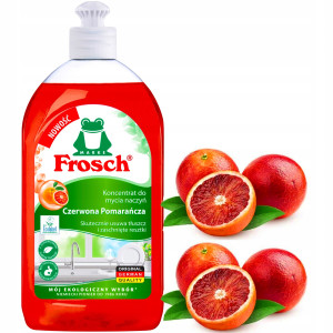 Frosch - koncentrat do naczyń czerwona pomarańcza 500ml
