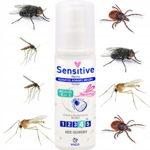 Vaco - płyn na komary sensitive od 6 miesiąca - 80ml