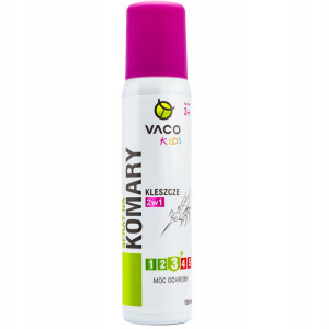 Vaco - spray kids na komary i kleszcze dla dzieci - 100ml