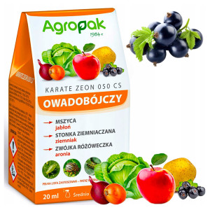 Agropak - karate zeon 050cs środek owadobójczy na szkodniki roślin 20ml