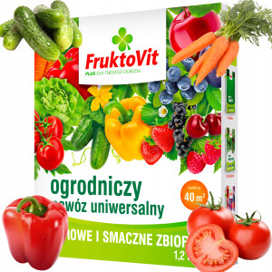 Fruktovit - nawóz uniwersalny 1,2kg  granulowany do warzyw, owoców, drzew, krzewów