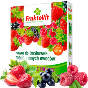 Fruktovit - nawóz granulowany do truskawek, malin i innych owoców 1,2kg