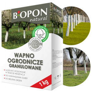 Biopon - wapno do bielenia pni drzew i krzewów 1kg