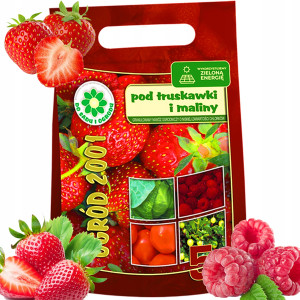 Siarkopol - ogród 2001 nawóz w granulacie truskawki i maliny, duże owoce - 5 kg