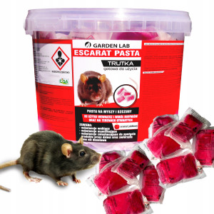 Garden lab - pasta trutka na myszy szczury gryzonie 5 kg wiadro