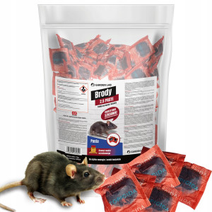 Garden lab - mocna trutka na myszy szczury gryzonie 3kg pasta
