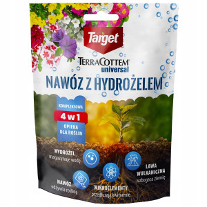 Target - terracottem nawóz z hydrożelem do roślin 20g