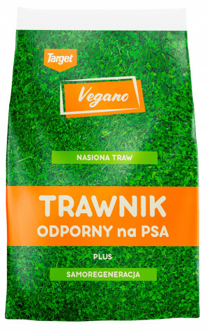 Target - vegano nasiona trawy odpornej na psa, samoregenerująca 4kg