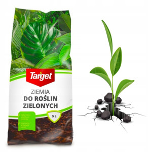 Target - ziemia do roślin zielonych, yuk, dracen, palm, paproci - 5l