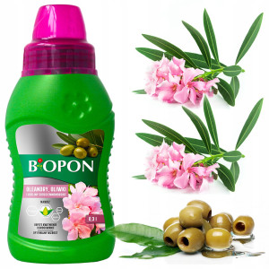 Biopon - nawóz odżywka do oleandrów oliwek roślin śródziemnomorskich 0,3l