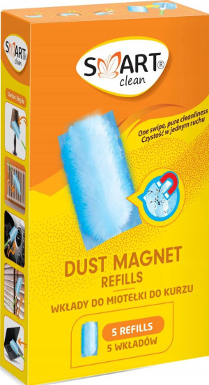 Smart clean - wkłady do miotełki kurzu 5 sztuk
