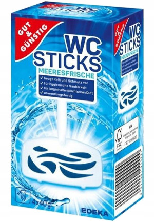 G&g - zawieszki do wc morski 4x40g