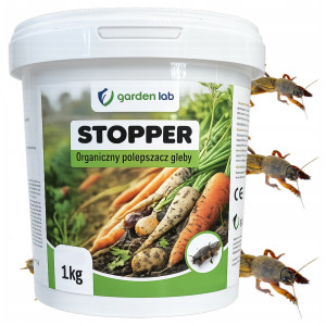 Garden lab - stopper zwalcza szkodniki turkucia podjadka na larwy pędraki krety - 1kg