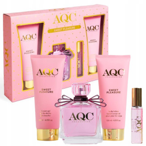 Idc institute - aqc zestaw prezentowy na walentynki sweet pleasure - 4 el