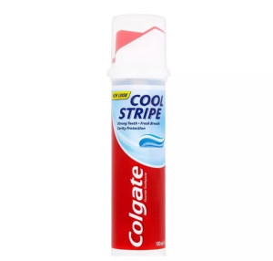 Colgate - pasta do zębów z pompką cool stripe -100 ml