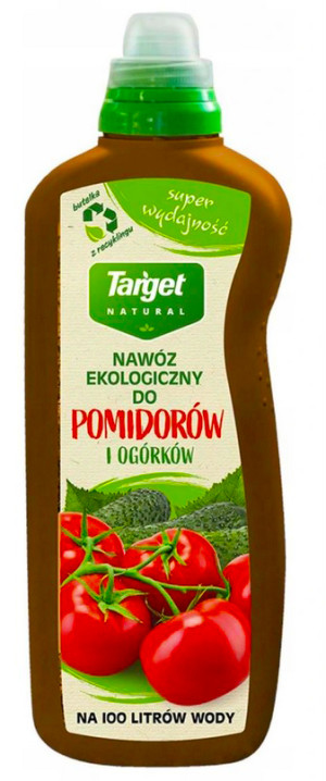 Nawóz ekologiczny do pomidorów ogórków dorodne warzywa wydajny 1l target