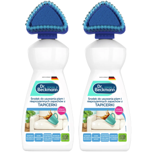 2x dr. beckmann odplamiacz tapicerki czyścik 400ml
