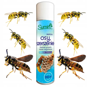 Sumin spray środek płyn preparat na osy i szerszenie do gniazd 300 ml