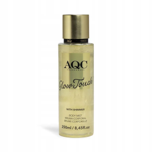 Nabłyszczająca brokatowa mgiełka do ciała glow touch aqc fragrances 250 ml