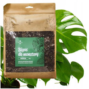 Ziemia podłoże do monstery 5l premium plant lover bigos z certyfikatem