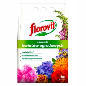 Nawóz do kwiatów ogrodowych róż magnolii forsycji florovit 1 kg