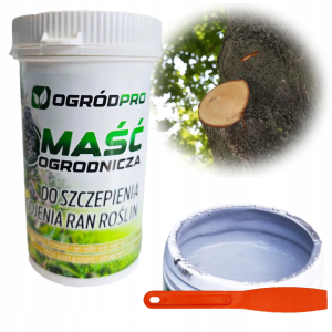Ogródpro - maść ogrodnicza na choroby rany kory drewna do szczepienia gojenia ran 250g