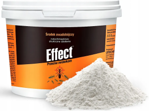 Silny proszek środek preparat na mrówki gniazda mrówek mrowiska effect 1kg