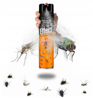 środek preparat spray na karaluchy prusaki mrówki muchy owady effect 400ml