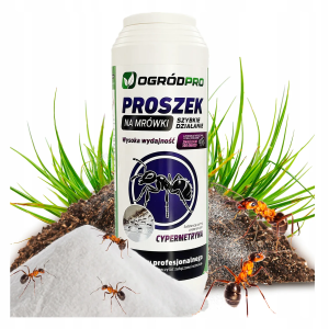 Ogródpro - solniczka silny proszek na mrówki środek preparat trutka gniazda mrówek 1kg