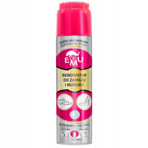 Renowator spray do zamszu i nubuku - bezbarwny emu 250ml