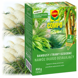 Nawóz odżywka do traw bambusów miskantów wieloskładnikowy compo 850g