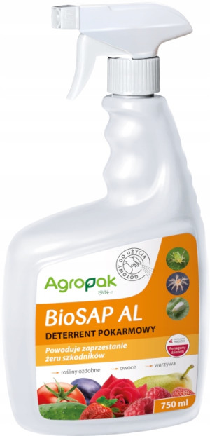Biosap na mszyce przędziorka ziemiórki mączlika rośliny ozdobne warzywa 750