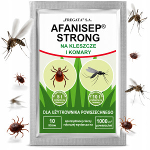 Afanisep komary kleszcze permetryna mocny preparat środek oprysk owady fregata 25 g