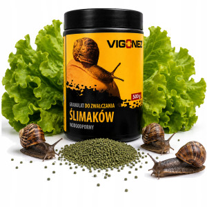 Trutka na ślimaki granulat wodoodporny skuteczny fosforan żelaza vigonez