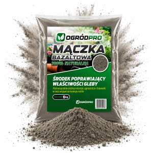 Ogródpro mączka bazaltowa wzmacnia rośliny naturalna bariera na ślimaki 6kg