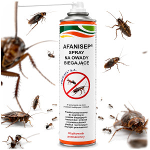 Afanisep na mrówki owady biegające spray karaluchy środek owadobójczy 400ml