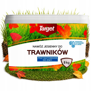 Target jesienny nawóz do trawy trawnika chroni przed mrozem zimą 8 kg