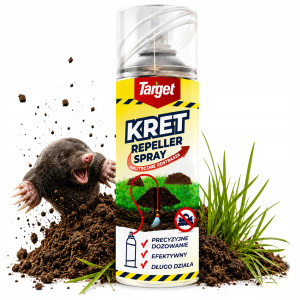 środek na krety ekologiczny odstrasza kreta target kret repeller spray 400ml