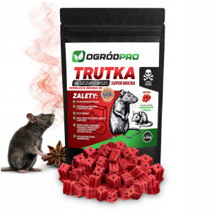 Trucizna kostka na myszy szczury wabi gryzonie super mocna trutka ogródpro escarat block 1,5 kg