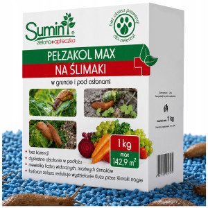 Pełzakol na ślimaki max 1kg fosforan żelaza ekologiczny zwalczanie ślimaków