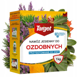 Nawóz jesienny do roślin ozdobnych granulat fosfor potas 1 kg target
